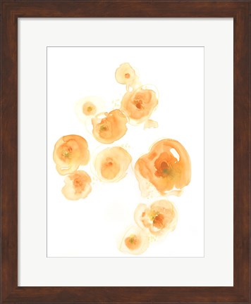 Framed Falling Blossoms II Print