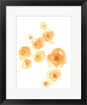 Framed Falling Blossoms II Print