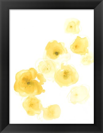 Framed Falling Blossoms IV Print