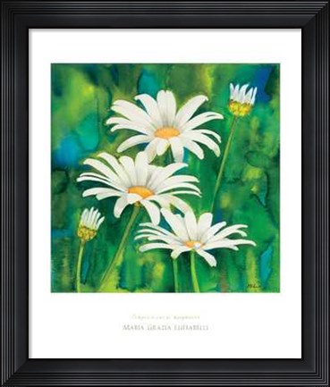 Framed Composizione di Margherite Print
