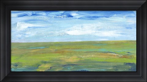 Framed Vast Land I Print