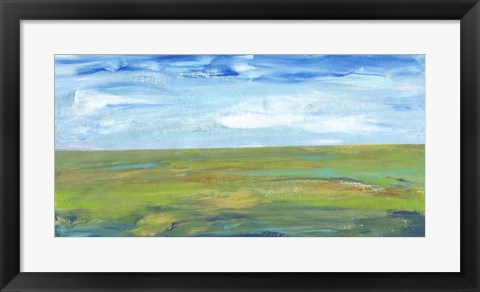 Framed Vast Land I Print