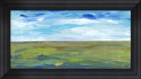 Framed Vast Land II Print