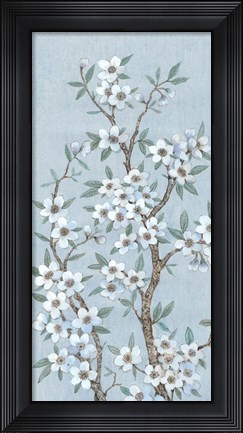 Framed Branches of Blossoms I Print