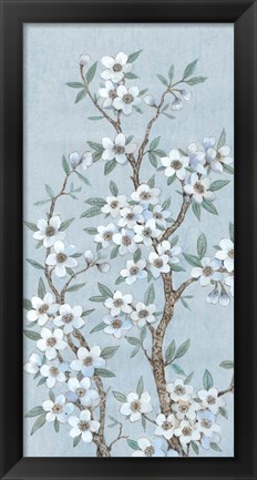 Framed Branches of Blossoms I Print
