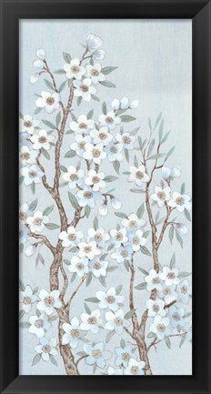 Framed Branches of Blossoms II Print