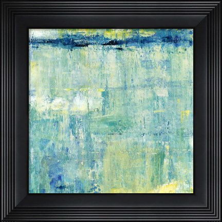 Framed Water Reflection II Print