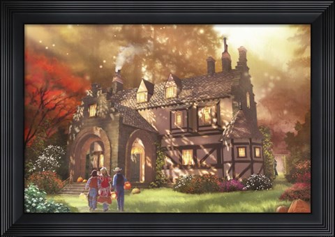 Framed Autumn Hollow Print