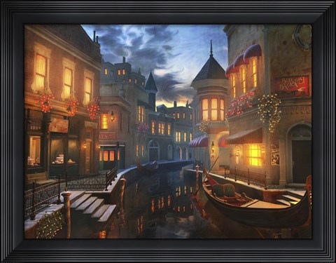 Framed Enchanted Waters Print
