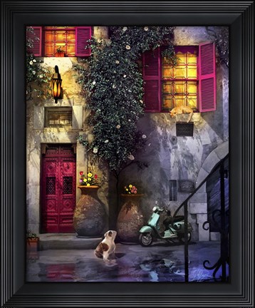 Framed Hours Later Print