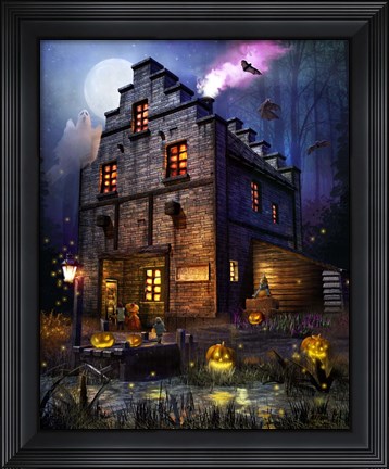 Framed Firefly Inn Print