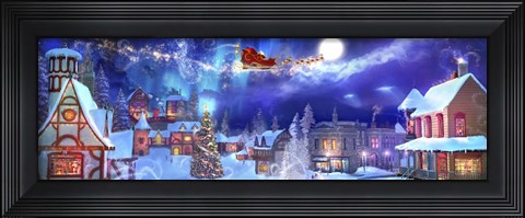 Framed Christmas Wish Print