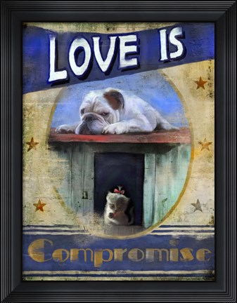 Framed Compromise Print