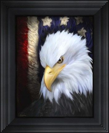 Framed Patriot Press Print