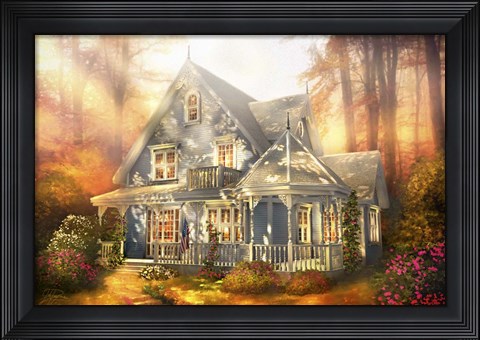 Framed Sweet Heart Manor Print