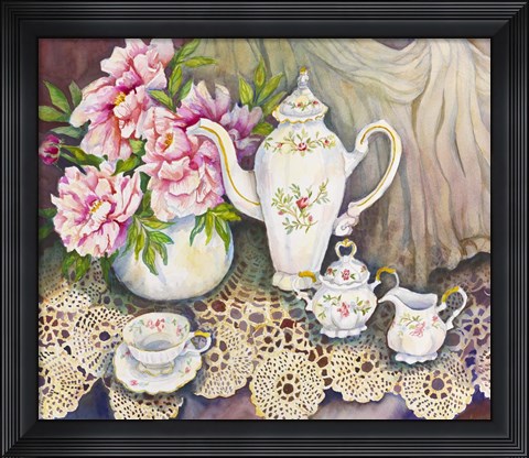 Framed Tea Time Print