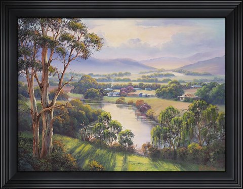 Framed After The Rain - Morpeth Print
