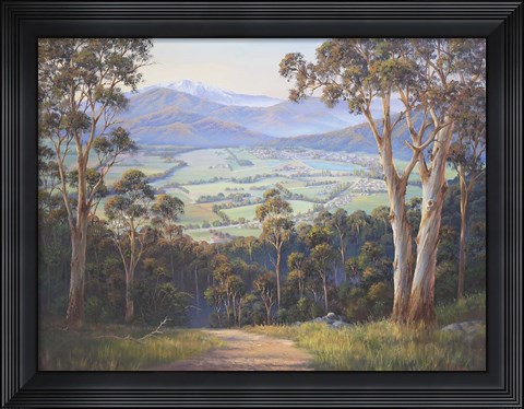Framed Afternoon Light - Mt. Beauty Print