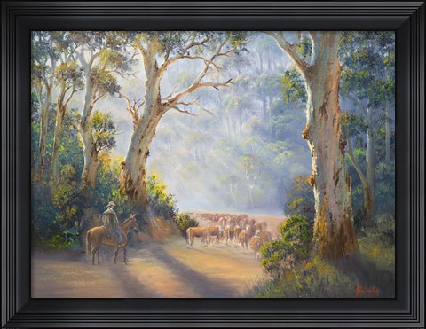 Framed Early Start 2 Print