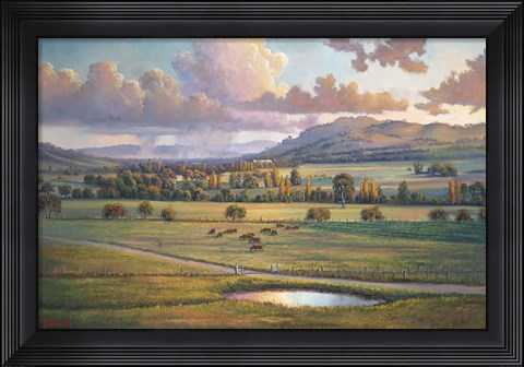 Framed Autmn Pastoral Print