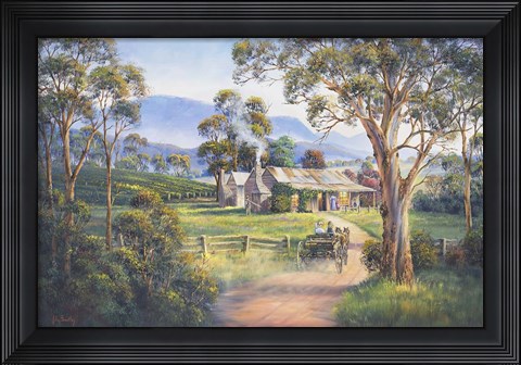 Framed Early Days Print