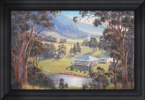 Framed Gail's Place Print