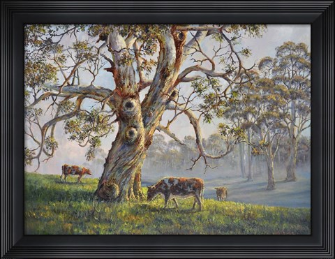 Framed Gresford Gum 2 Print