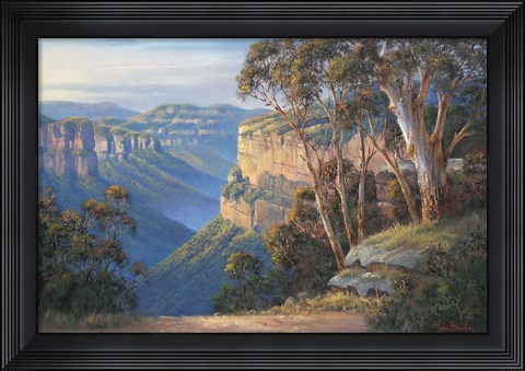 Framed Last Light - Blackheath Print