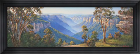 Framed Late Afternoon - Blackheath Print