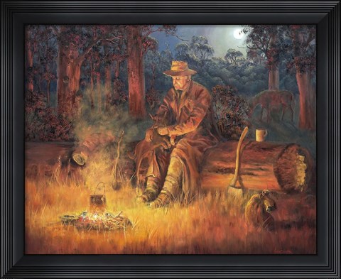 Framed Old Mates 2 Print