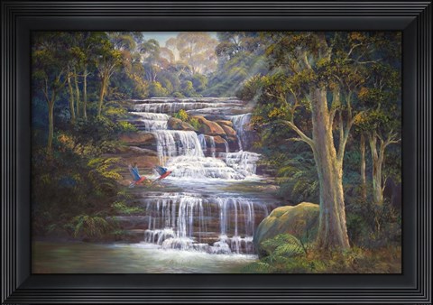 Framed Queen&#39;s Cascades Print