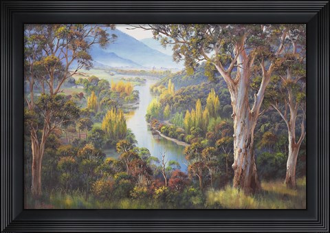 Framed Tumut Atmospherics Print