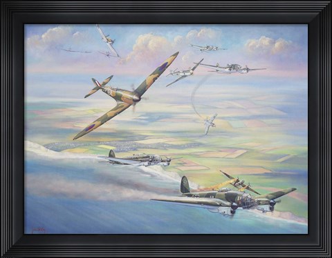 Framed Battle Of Britain Print