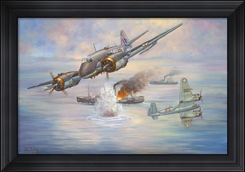 Framed Clear The Decks Print