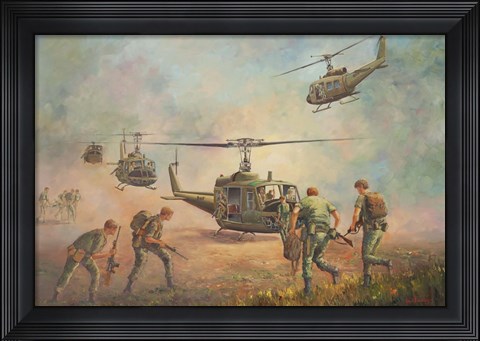 Framed We Gotta Get Out Of This Place Print