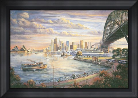 Framed Sydney Farewell Print