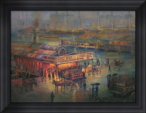 Framed Penny Fare Print