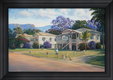 Framed Dad&#39;s Big Hit Print