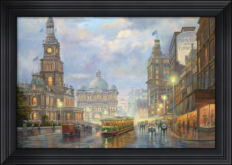 Framed Evening Showers - Sydney Print