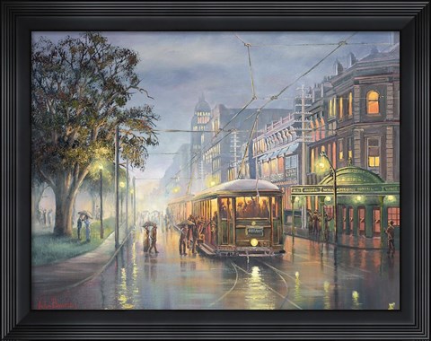 Framed Home On The Rattler Print