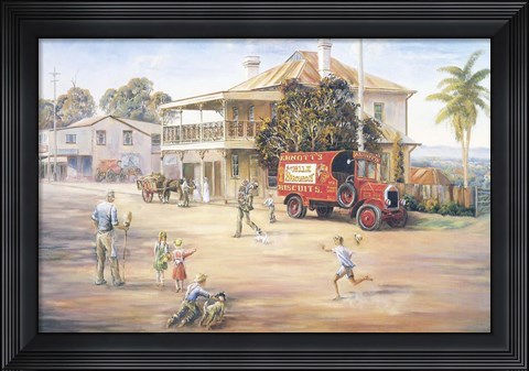 Framed Main St. Melodrama Print