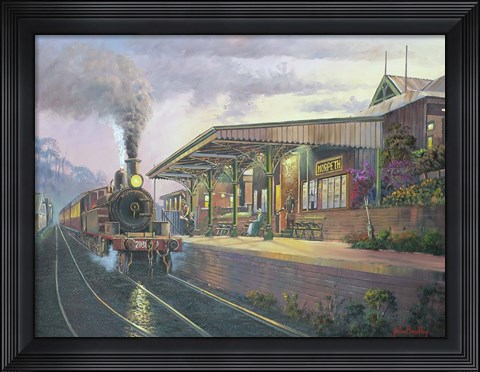 Framed Day&#39;s End - Morpeth Print