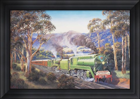 Framed Western Endeavour Print