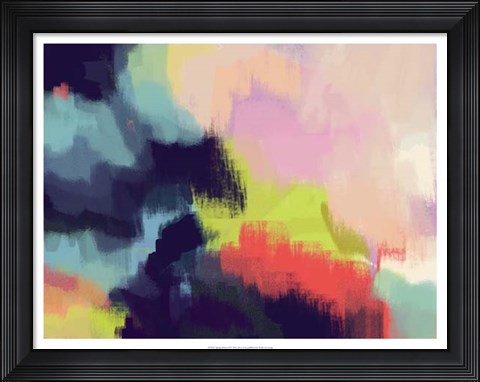 Framed Spring Showers II Print