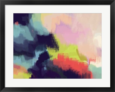 Framed Spring Showers II Print