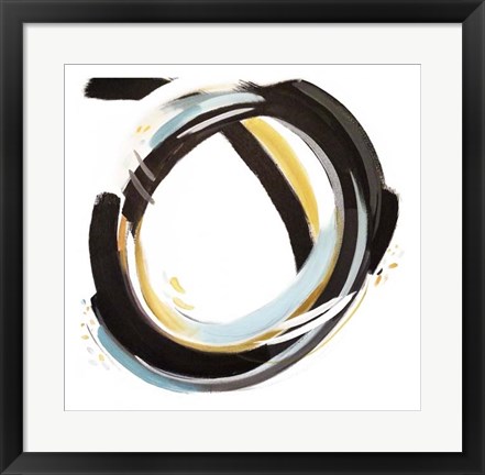 Framed Coastal Sun I Print