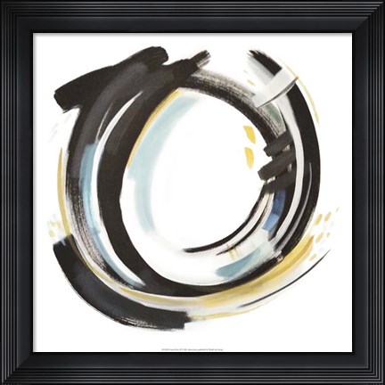 Framed Coastal Sun II Print