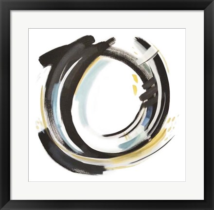 Framed Coastal Sun II Print