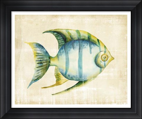 Framed Aquarium Fish I Print