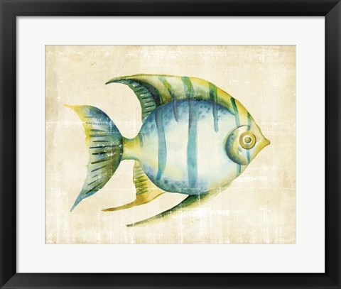 Framed Aquarium Fish I Print